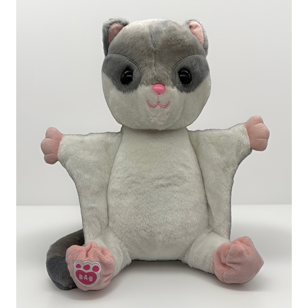 Build-A-Bear Workshop Sugar Glider Plush Stuffed Animal 13" Flying Squirrel